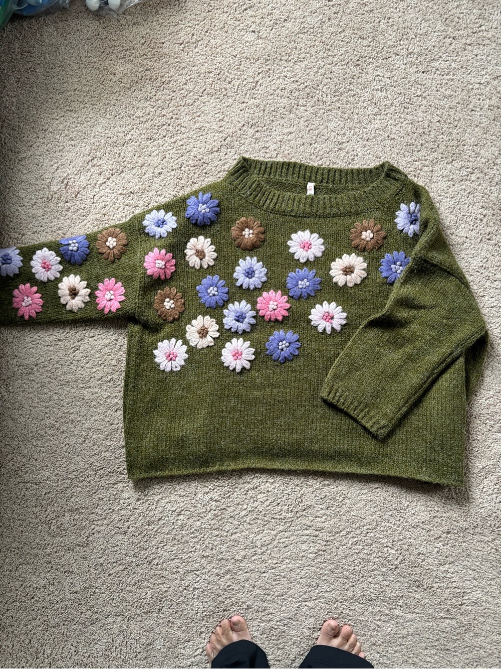 RAGA embroidered sweater